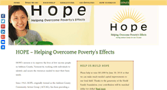 Desktop Screenshot of hope-vt.org